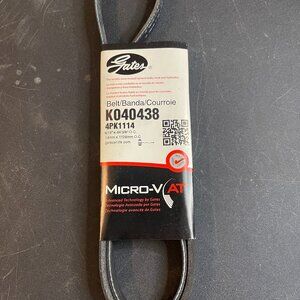 Serpentine Belt-Premium OE Micro-V Belt Gates K040438 (155)